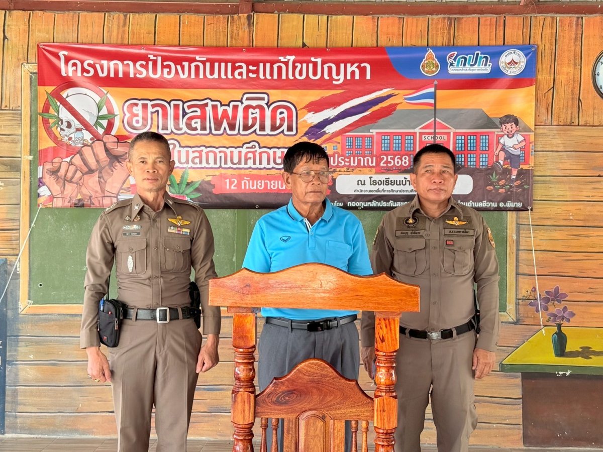 โครงการการป้องกันและแก้ไขปัญหายาเสพติดในสถานศึกษา ประจำปีงบประมาณ 2568