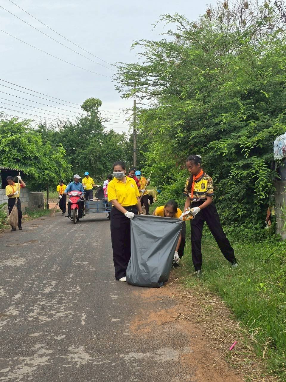 โครงส่งเสริมสภาเด็กและเยาวชนจิตอาสาพัฒนาชุมชน ประจำปีงบประมาณ 2568