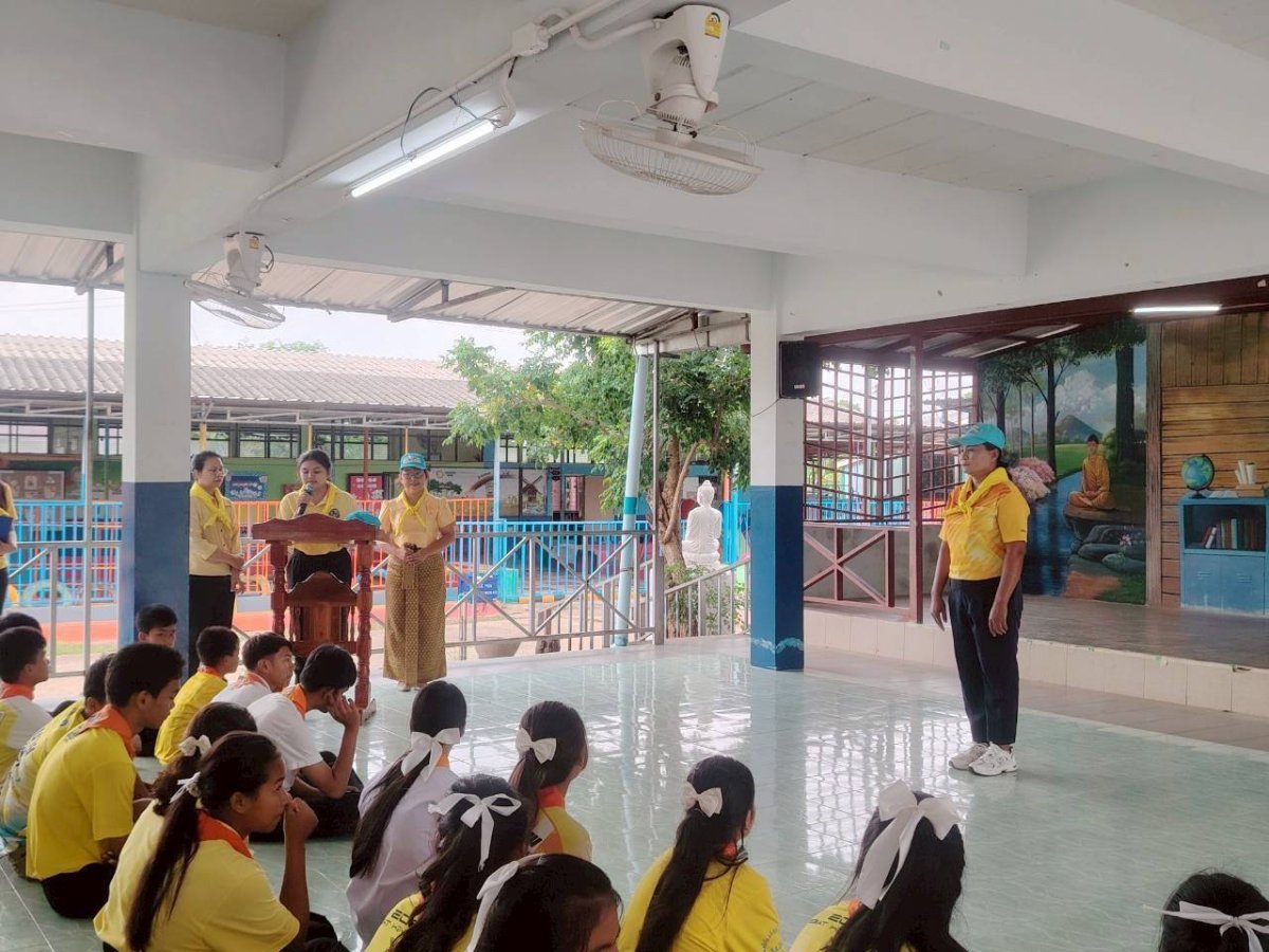 โครงส่งเสริมสภาเด็กและเยาวชนจิตอาสาพัฒนาชุมชน ประจำปีงบประมาณ 2568