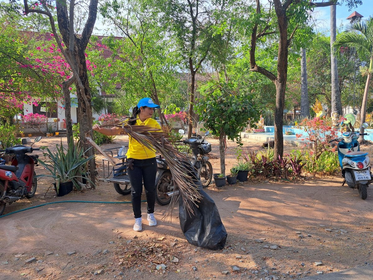 ประชาสัมพันธ์การขับเคลื่อนจริยธรรม กิจกรรม จิตอาสาบำเพ็ญประโยชน์