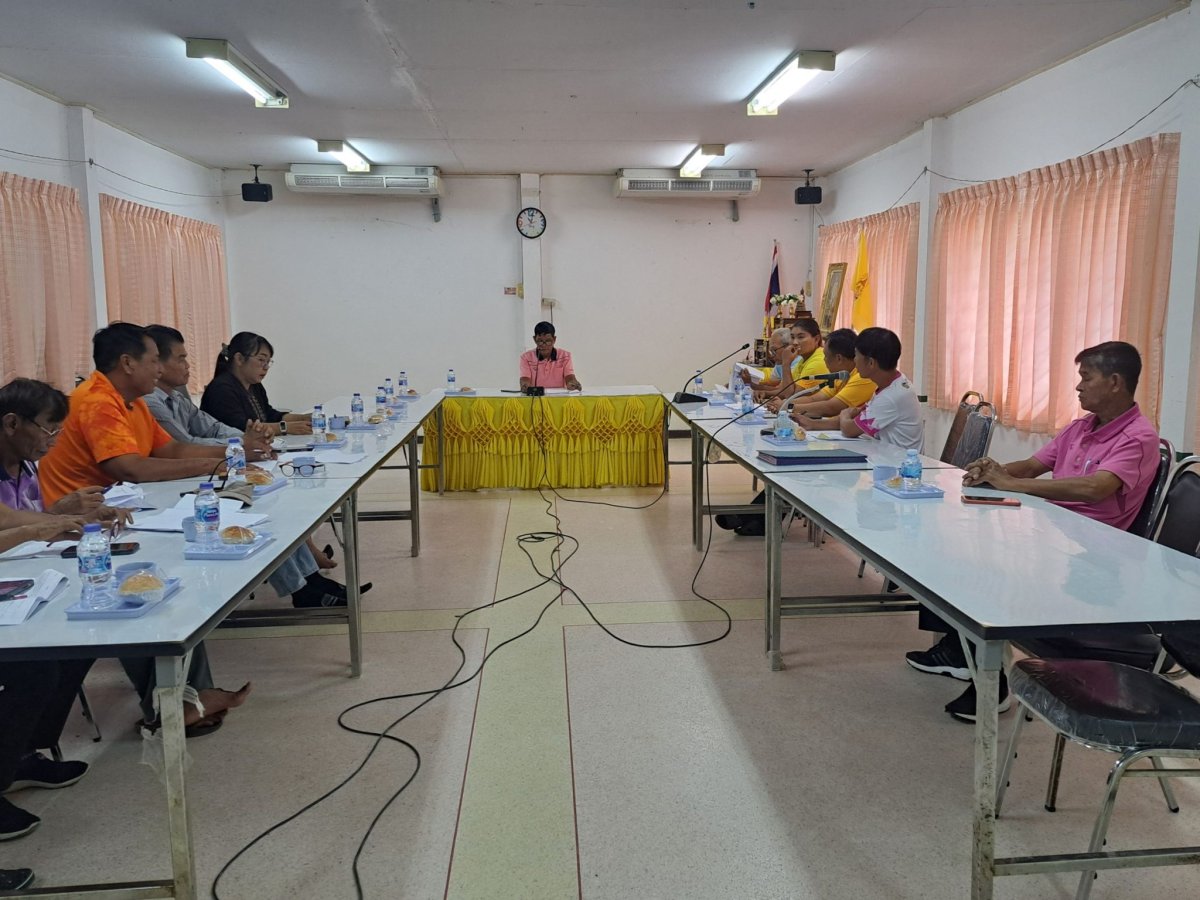 การประชุมการจัดทำแผนพัฒนาท้องถิ่น ร่วมกับ คณะกรรมการพัฒนาพัฒนาองค์การบริหารส่วนตำบล