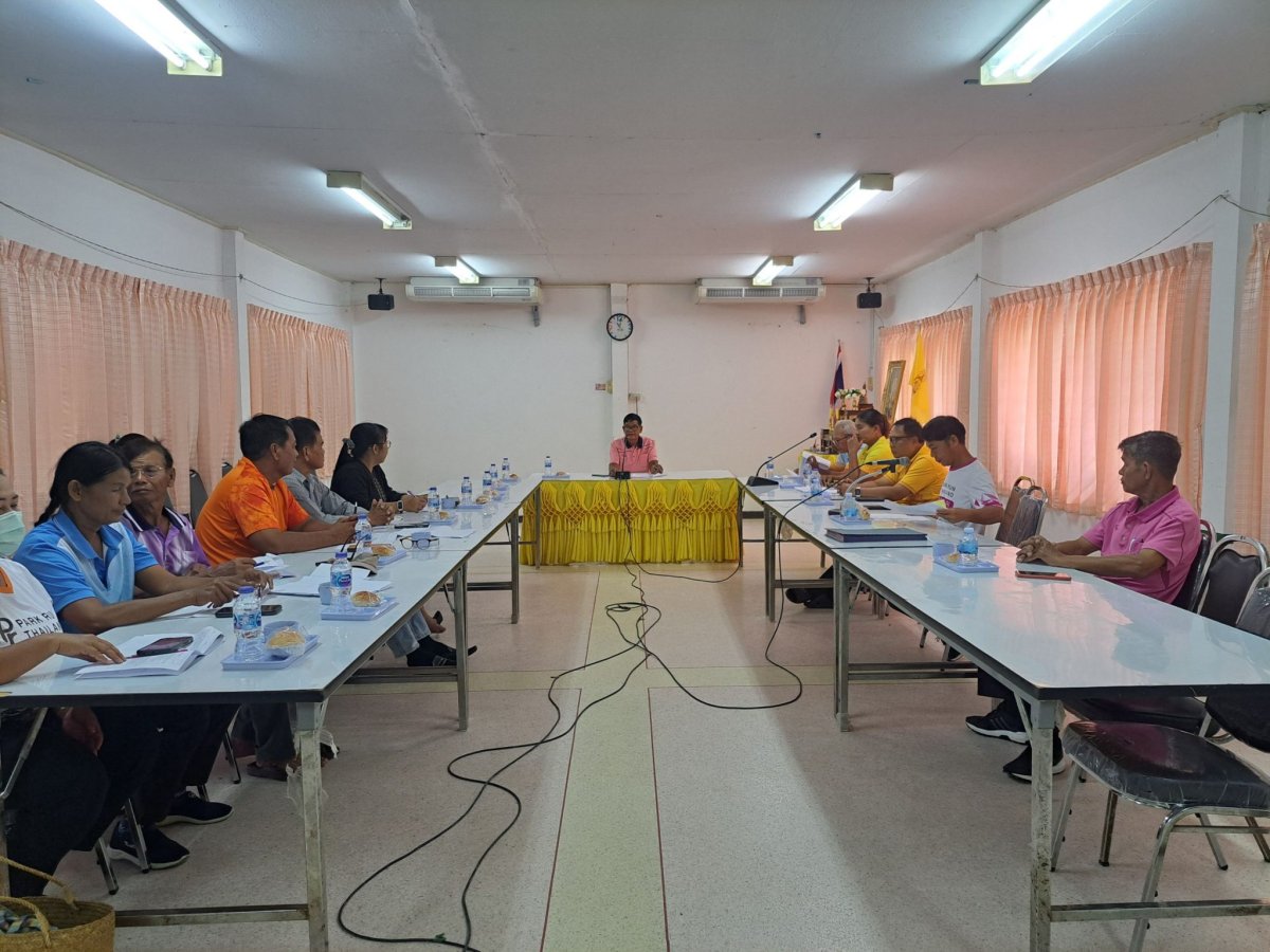 การประชุมการจัดทำแผนพัฒนาท้องถิ่น ร่วมกับ คณะกรรมการพัฒนาพัฒนาองค์การบริหารส่วนตำบล