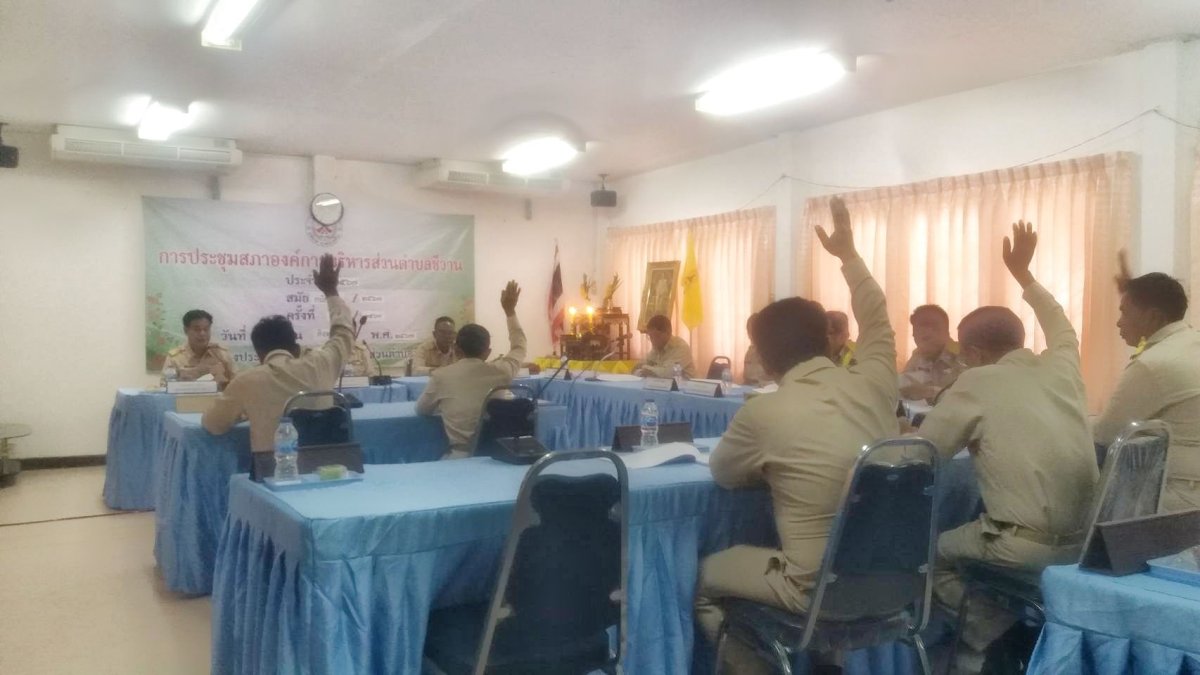 การประชุมสภา องค์การบริหารส่วนตำบลชีวาน ประจำปี 2567 สมัยที่32567 ครั้งที่22567 วันที่ 5 สิงหาคม 2567