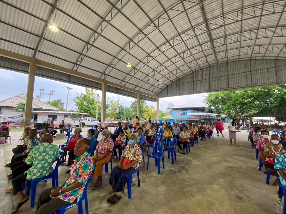 โครงการส่งเสริมกิจกรรมชมรมผู้สูงอายุ