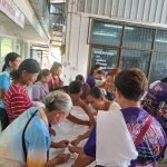 โครงการฝึกอบรมส่งเสริมอาชีพสตรี หลักสูตรผ้ามัดย้อม