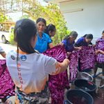 โครงการฝึกอบรมส่งเสริมอาชีพสตรี หลักสูตรผ้ามัดย้อม