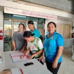 โครงการฝึกอบรมส่งเสริมอาชีพสตรี หลักสูตรผ้ามัดย้อม