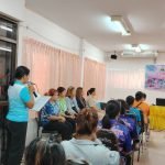 โครงการฝึกอบรมส่งเสริมอาชีพสตรี หลักสูตรผ้ามัดย้อม