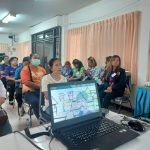 โครงการฝึกอบรมส่งเสริมอาชีพสตรี หลักสูตรผ้ามัดย้อม