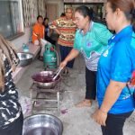 โครงการฝึกอบรมส่งเสริมอาชีพสตรี หลักสูตรผ้ามัดย้อม