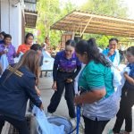 โครงการฝึกอบรมส่งเสริมอาชีพสตรี หลักสูตรผ้ามัดย้อม