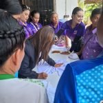 โครงการฝึกอบรมส่งเสริมอาชีพสตรี หลักสูตรผ้ามัดย้อม