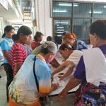 โครงการฝึกอบรมส่งเสริมอาชีพสตรี หลักสูตรผ้ามัดย้อม