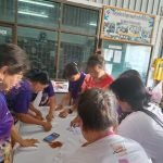 โครงการฝึกอบรมส่งเสริมอาชีพสตรี หลักสูตรผ้ามัดย้อม