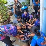 โครงการฝึกอบรมส่งเสริมอาชีพสตรี หลักสูตรผ้ามัดย้อม