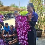 โครงการฝึกอบรมส่งเสริมอาชีพสตรี หลักสูตรผ้ามัดย้อม
