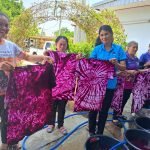 โครงการฝึกอบรมส่งเสริมอาชีพสตรี หลักสูตรผ้ามัดย้อม