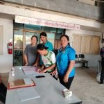 โครงการฝึกอบรมส่งเสริมอาชีพสตรี หลักสูตรผ้ามัดย้อม