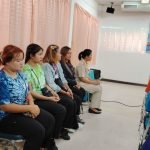 โครงการฝึกอบรมส่งเสริมอาชีพสตรี หลักสูตรผ้ามัดย้อม