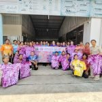 โครงการฝึกอบรมส่งเสริมอาชีพสตรี หลักสูตรผ้ามัดย้อม