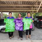 โครงการฝึกอบรมส่งเสริมอาชีพสตรี หลักสูตรผ้ามัดย้อม