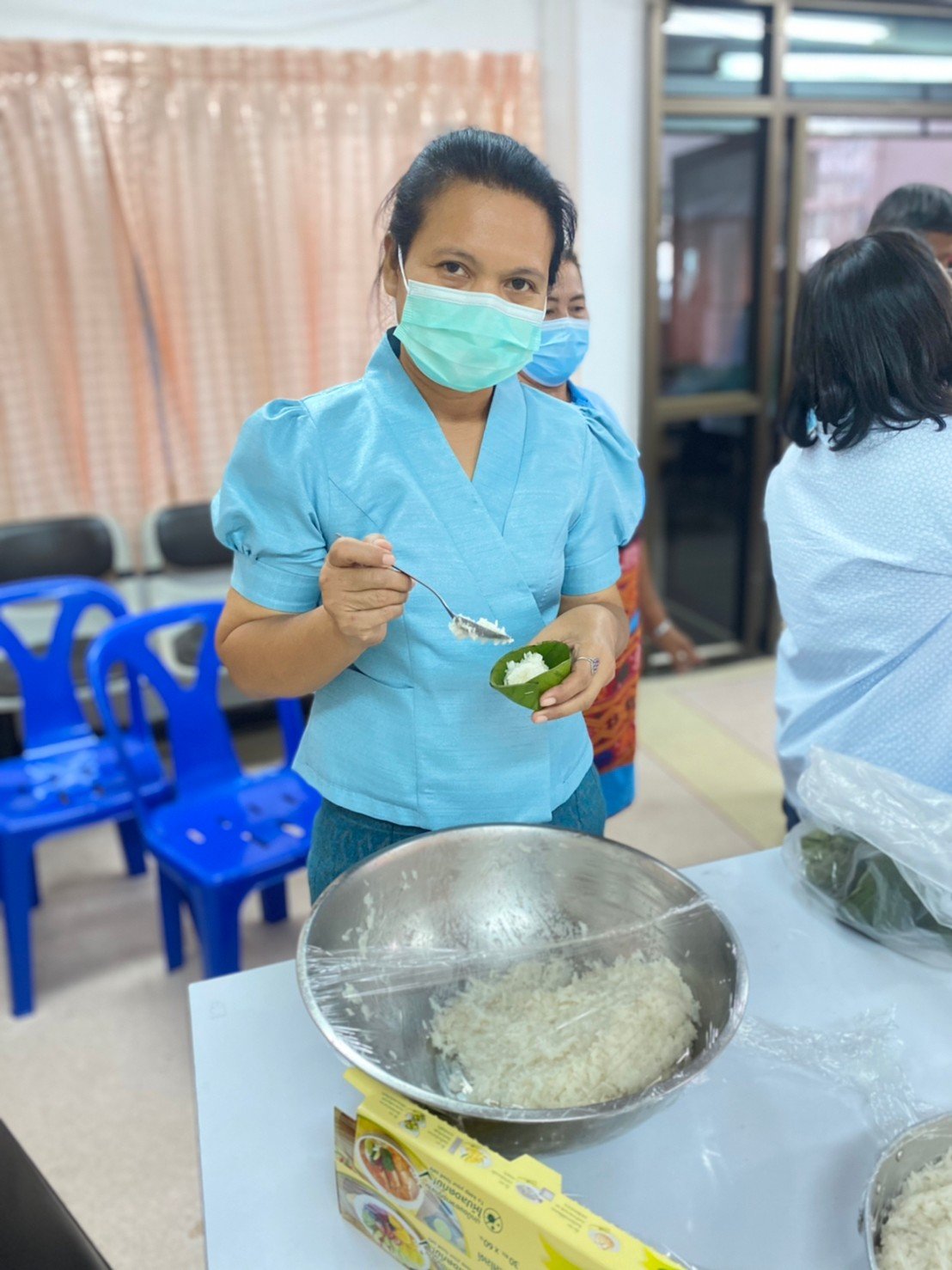 โครงการส่งเสริมอาชีพกลุ่มอาชีพต่างๆ หลักสูตรการทำขนมไทย ณ ห้องประชุมองค์การบริหารส่วนตำบลชีวาน  อำเภอพิมาย จังหวัดนครราชสีมา