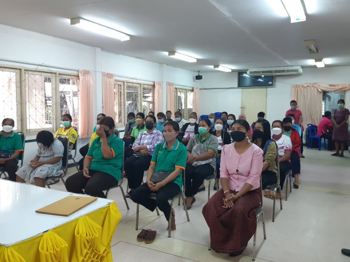 โครงการส่งเสริมอาชีพ หลักสูตร การทำบายศรี