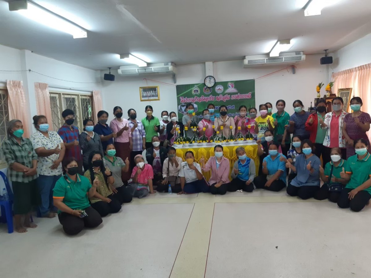 โครงการส่งเสริมอาชีพ หลักสูตร การทำบายศรี