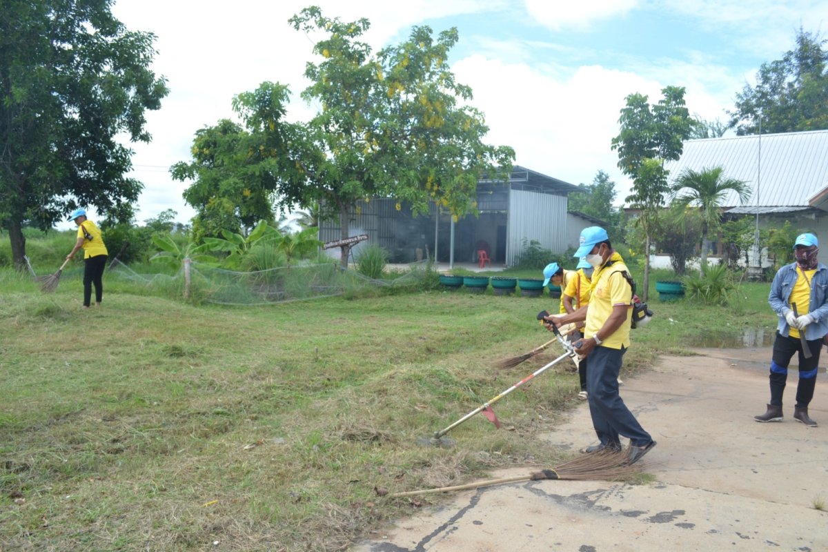 โครงการการบริหารจัดการขยะ กิจกรรมบ้านสวย เมืองสุข บ้านทุ่งพิกุลทอง หมู่ที่10 ตำบลชีวาน อำเภอพิมาย จังหวัดนครราชสีมา