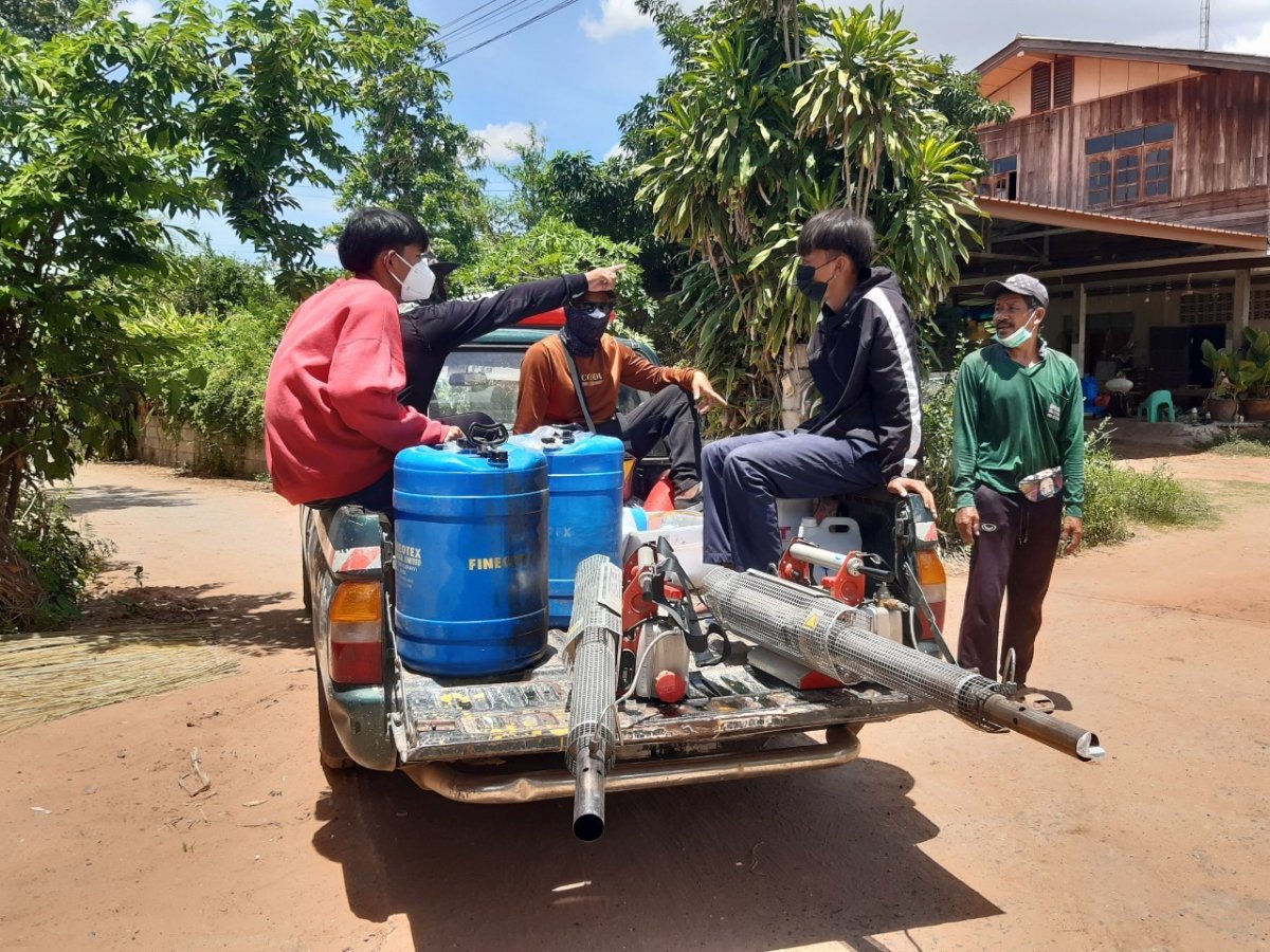 โครงการส่งเสริมและรณรงค์ป้องกันโรคไข้เลือดออก ประจำปีงบประมาณ 2565