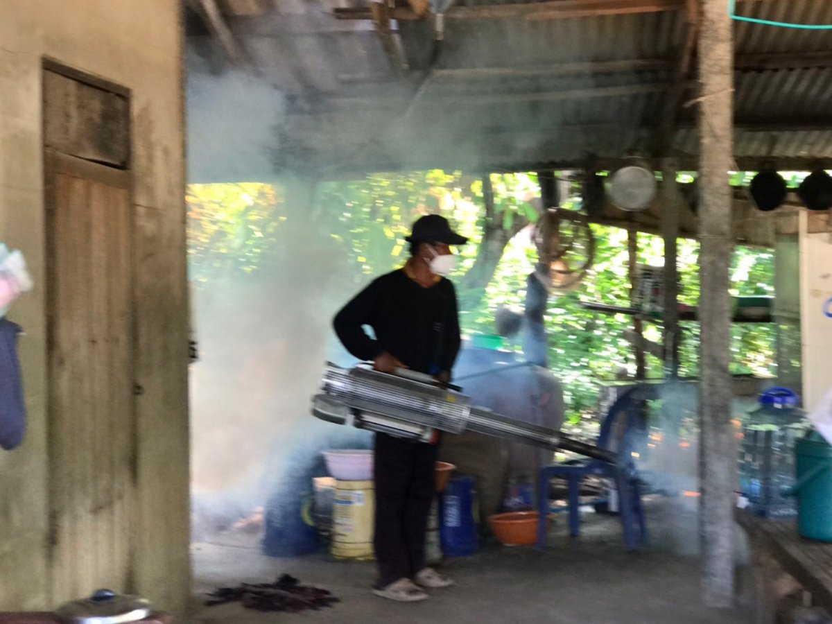 โครงการส่งเสริมและรณรงค์ป้องกันโรคไข้เลือดออก ประจำปีงบประมาณ 2565