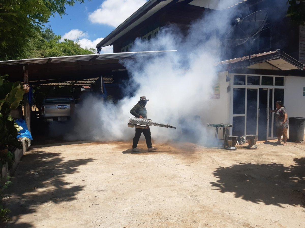 โครงการส่งเสริมและรณรงค์ป้องกันโรคไข้เลือดออก ประจำปีงบประมาณ 2565