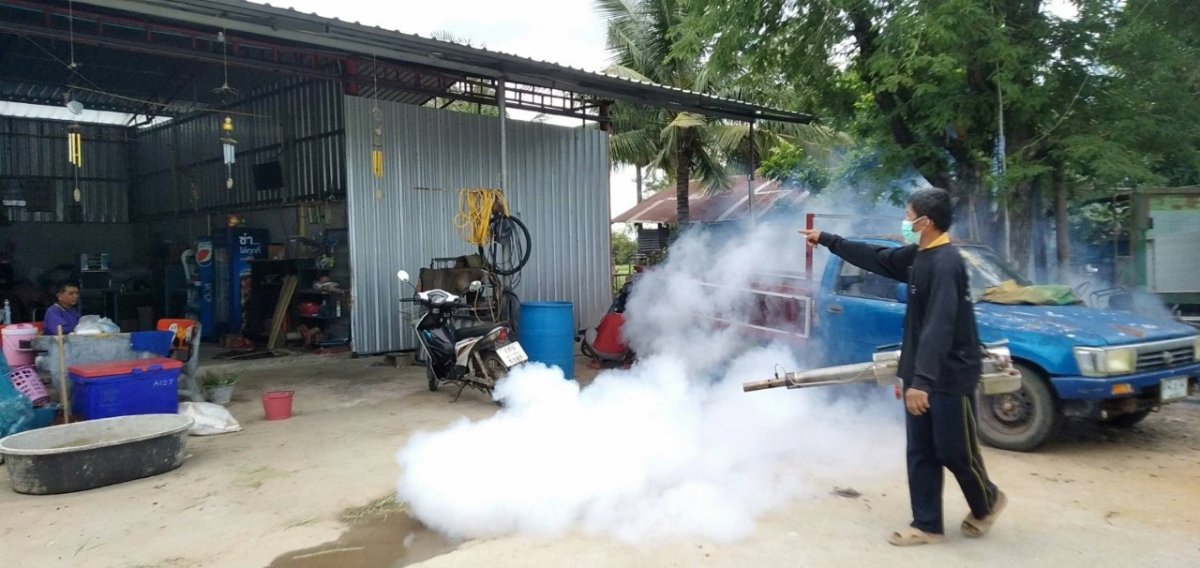 โครงการส่งเสริมและรณรงค์ป้องกันโรคไข้เลือดออก ประจำปีงบประมาณ 2565