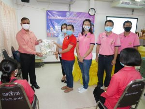 โครงการจัดทำหน้ากากอนามัยเพื่อการป้องกันโรคติดต่อทางเดินหายใจ ประจำปี 2563